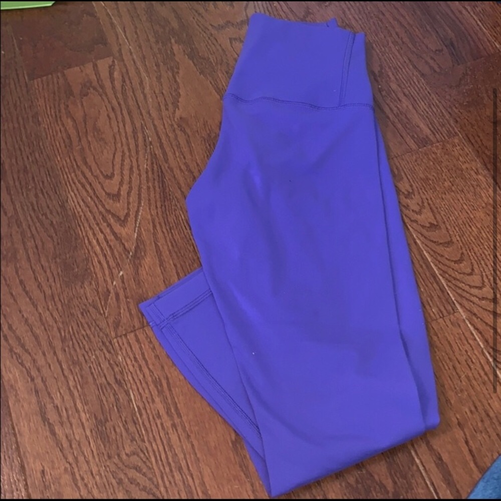 Lululemon Purple Highwaisted Powerhold Leggings 2